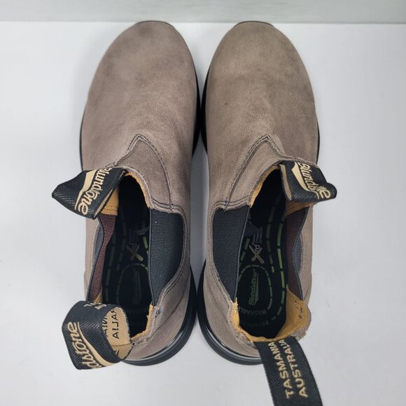 Blundstone 2145 Men's Rustic Brown Suede Chelsea Boots US Size 8.5 - Picture 5 of 9